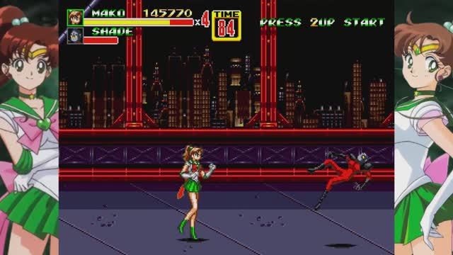 Sailor Moon: Senshi Wars (SOR2 Hack) - Sailor Jupiter [Sega Mega Drive]