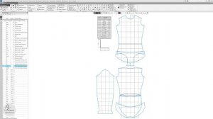Построение выкройки купальника в Компас ЗD