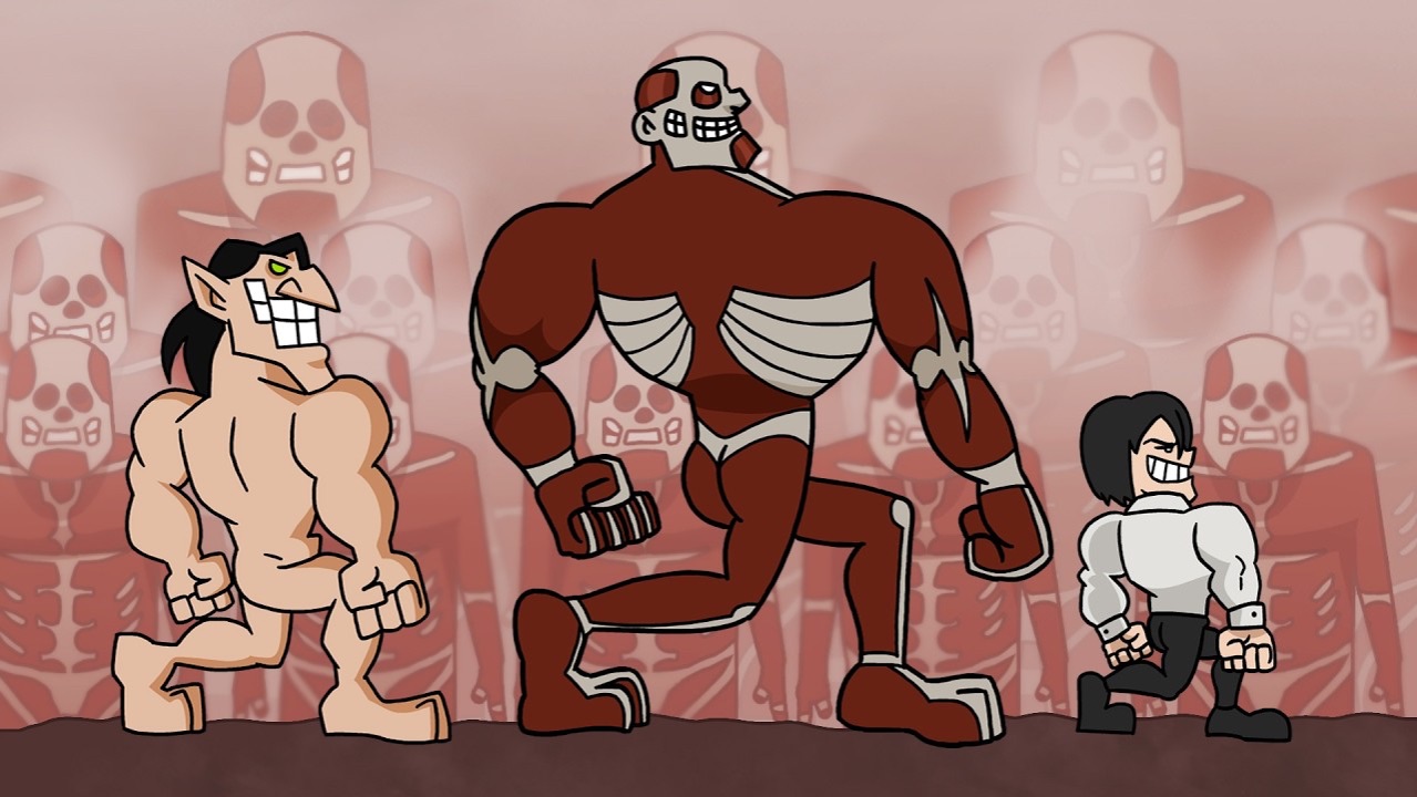 Ходьба Эрена В Стиле Доктора Ливси (Attack On Titan Animation) смотреть онлайн