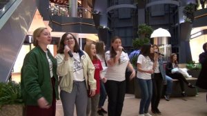 ФЛЭШМОБ - АРТ в ТЦ "На Беринга"  08.06.2018 г.