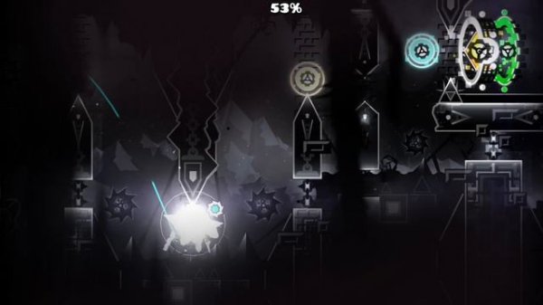 showcase thinking space II in Geometry Dash