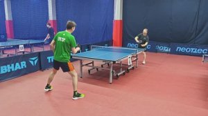 Емлютин Д. (655) - Чирков А. (707) настольный теннис 03.01 Санкт-Петербург