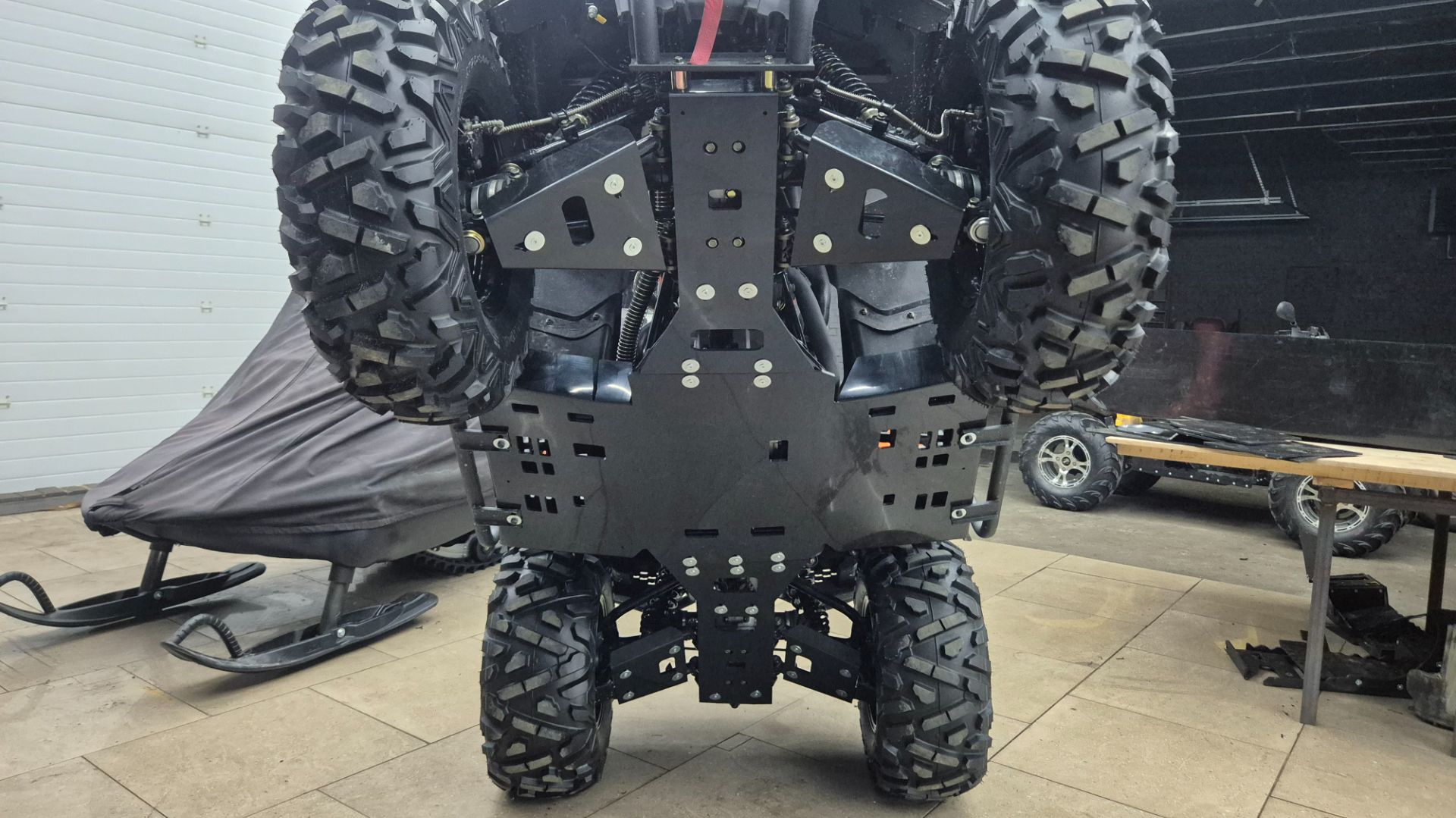 ATV 400CC Hisun, Loncin ИНСТРУКЦИЯ ПО УСТАНОВКЕ ЗАЩИТЫ Е.Е. НА КВАДРОЦИКЛ смотреть онлайн