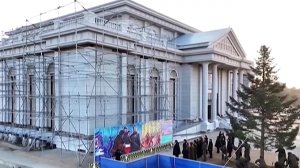 Ким Чен Ын посетил строящийся Мемориальный музей в честь военнослужащих Корейской народной армии.