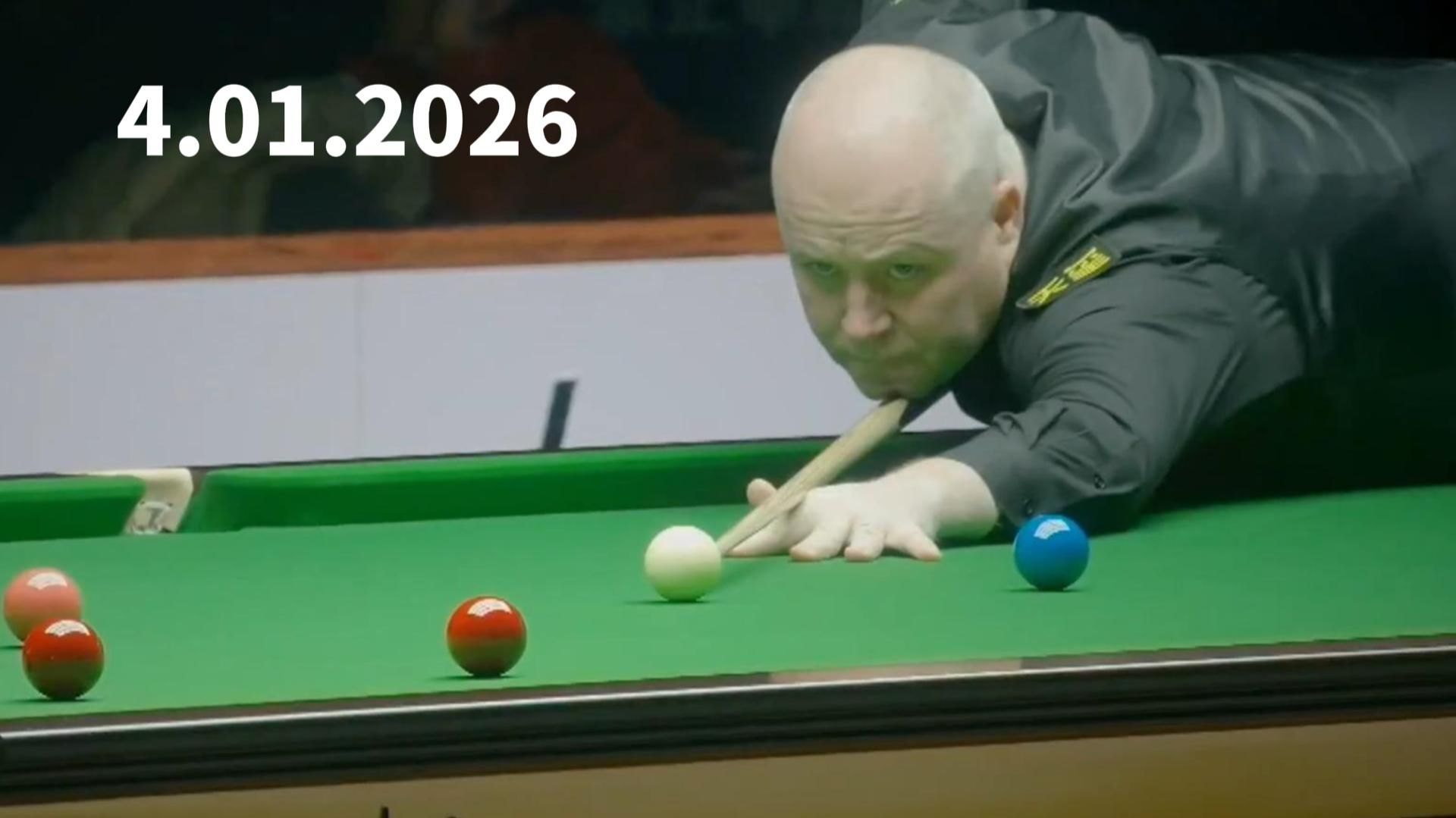 Снукер. Хиггинс против Сяо. 4.01.2026 /Циндао CBSA смотреть онлайн