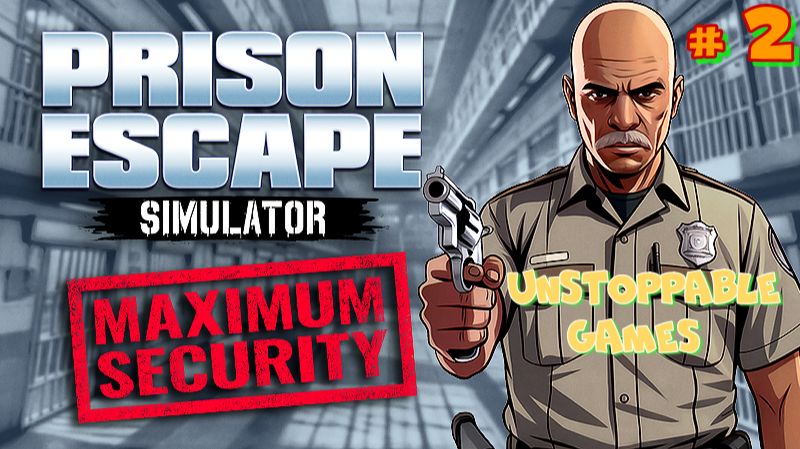 Побег из самой строгой тюрьмы. Prison Escape Simulator: MAXIMUM SECURITY. смотреть онлайн
