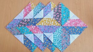 Редко встречающийся, но максимально доступный способ создания лоскутного шедевра. Проще не бывает!