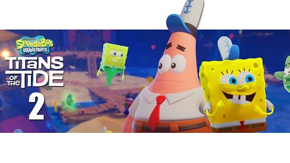 Прохождение SpongeBob SquarePants Titans of the Tide [Без Комментариев] ► Часть 2: Голдфиш-Айленд смотреть онлайн