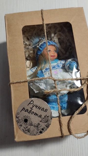 Куколки из ваты ручной работы. Мое новое хобби)) смотреть онлайн