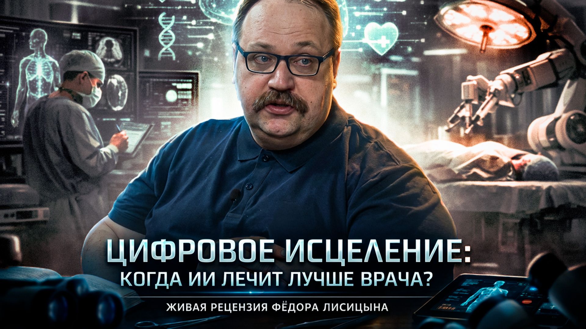 ИСКУССТВЕННЫЙ ИНТЕЛЛЕКТ ЛЕЧИТ ИЛИ УБИВАЕТ? Разбор книги «Цифровое исцеление» | Фёдор Лисицын смотреть онлайн