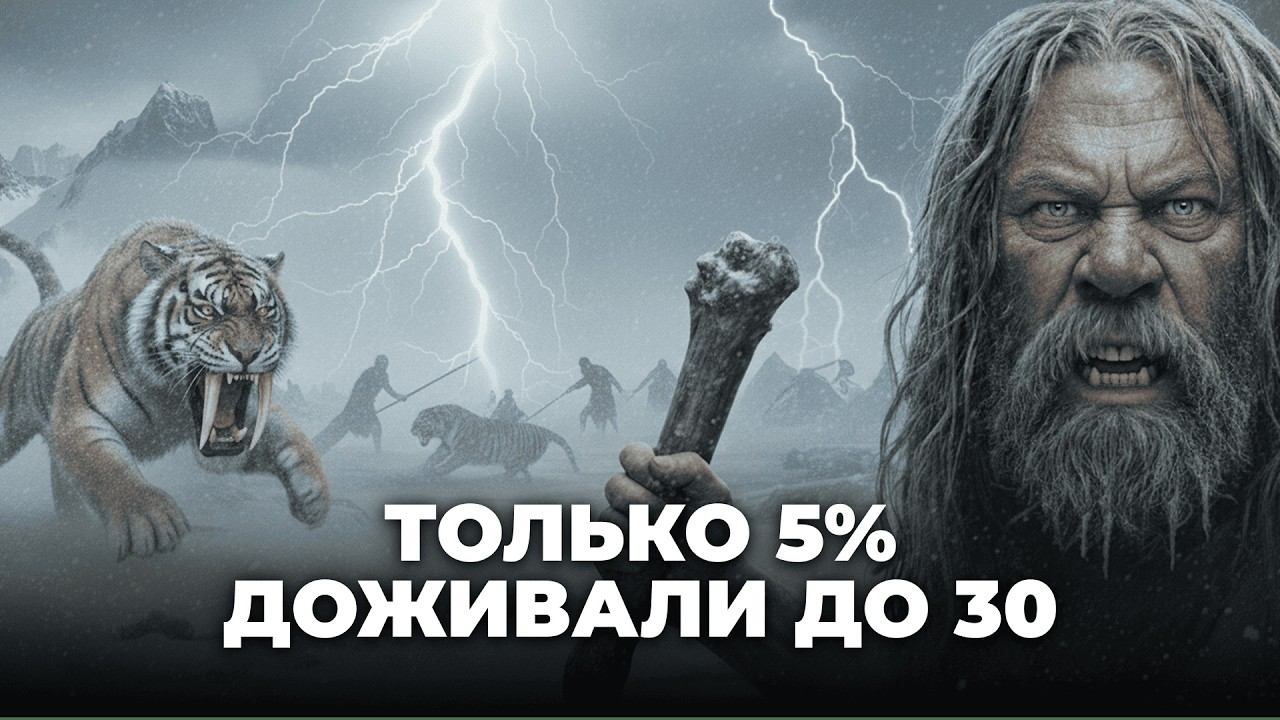 ВЫЖИВАЕМ В МИНУС 40! почему неандертальцы не замерзали в Ледниковый период?