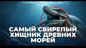 Самый страшный морской монстр древности! Кто такой Мозазавр?