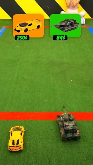 Машинка за 1$  против машинки за 1000$