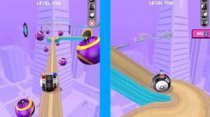 Going Balls  Super Speed run Gameplay New Update Level 1702