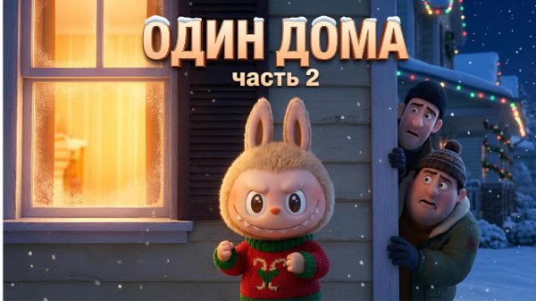 🎬🔥 ЛАБУБУ ОДИН ДОМА 😱🏠 | часть 2 | МУЛЬТИК ДЛЯ ДЕТЕЙ