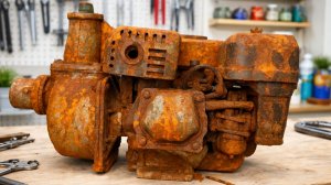 Восстановление Ржавой Мотопомпы
