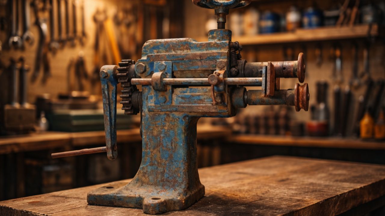Реставрация Старинного Вальцовочного Станка смотреть онлайн
