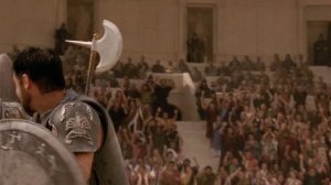 Гладиатор.Битва Максимуса против Непобедимого Тигра.