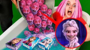 НИКОГДА НЕ СМЕШИВАЙ ВСЕ ЗЛЫЕ БОМБОЧКИ ДЛЯ ВАННЫ ЭЛЬЗЫ И НЕ ОТКРЫВАЙ ЕЁ LEGO-НАБОРЫ В 3  НОЧИ!!