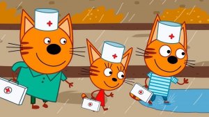 Три Кота Мультфильм Прививки...