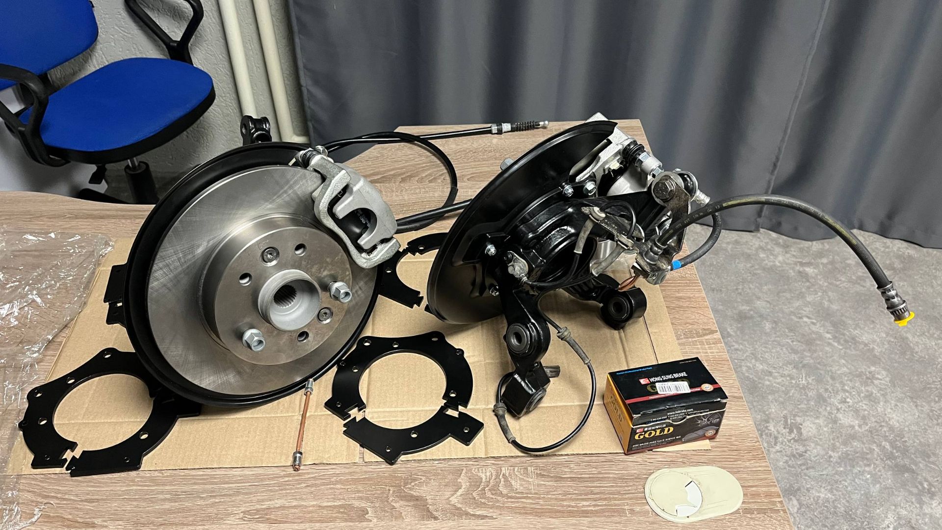 Задние дисковые тормоза на Renault Duster