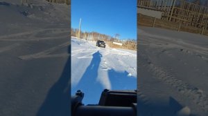 Yokamura Duna электровелосипед зимой