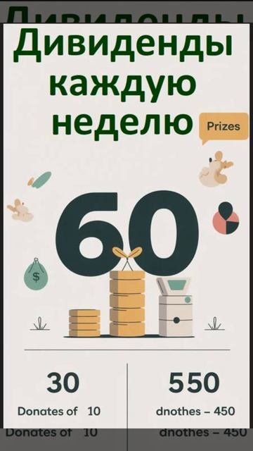 Конкурс 60 Дивиденды каждую неделю итоги #конкурс #инвестиции #дивиденды смотреть онлайн