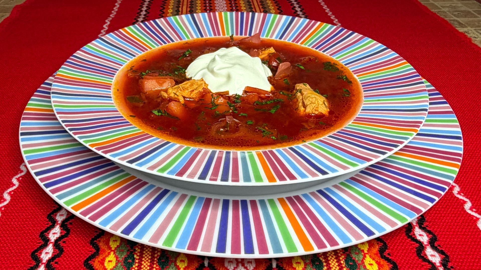 Самый вкусный борщ на индейке - делюсь моим семейным рецептом