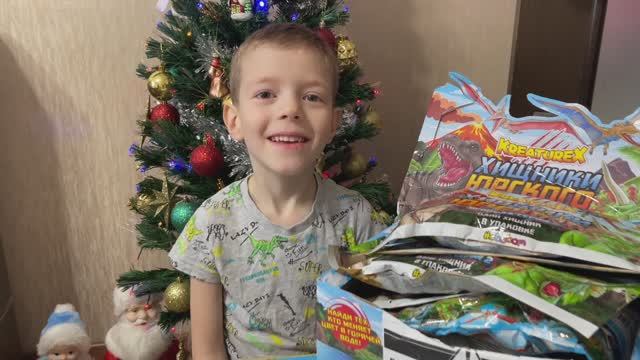 Распаковка Сбабам «Хищники юрского периода»