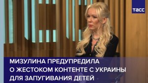Мизулина предупредила о жестоком контенте с Украины для запугивания детей