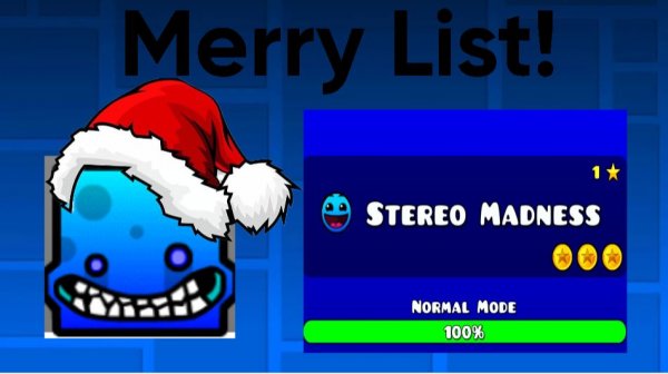 Проходим Merry List в Geometry Dash