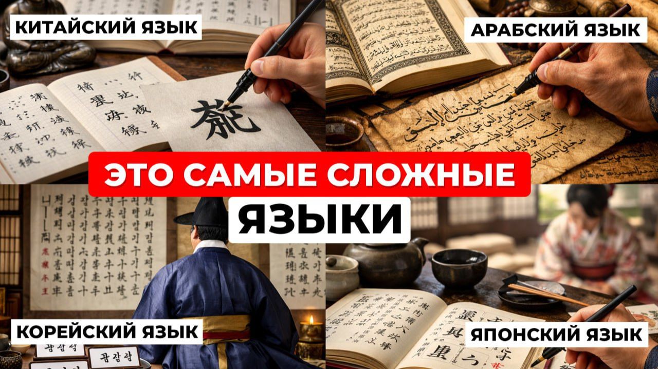 ТОП 5 самых сложных языков мира: честный рейтинг смотреть онлайн