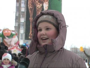 2010 12 30 Мегион  Открытие снежного городка УБР