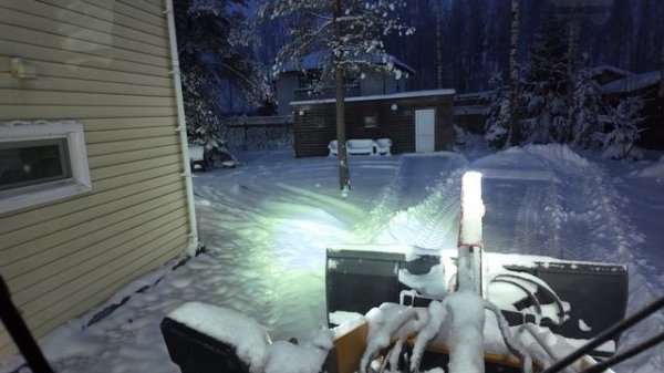 Убираем снег -20 Китайский погрузчик. Автономка от бога.Сдохли аккумы.Чат по Китайским погрузчикам