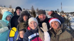 СЕМЕЙНЫЙ НОВЫЙ ГОД/1 ЯНВАРЯ, СНЕЖНЫЕ ГОРКИ И КРУТЫЕ СПУСКИ/ ОТ УХИ В КАЗАНЕ ДО ЛУНЫ В ТЕЛЕСКОПЕ