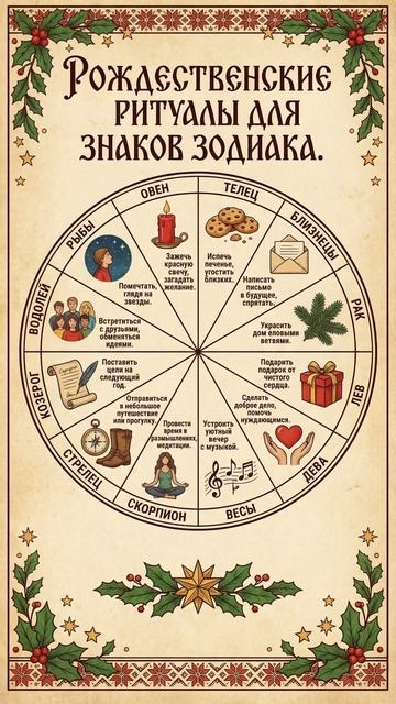 Рождественские ритуалы