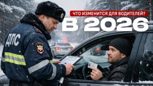 Все изменения за 5 минут! Новые знаки / Изменение утильсбора / Замена прав / Что изменится в 2026?
