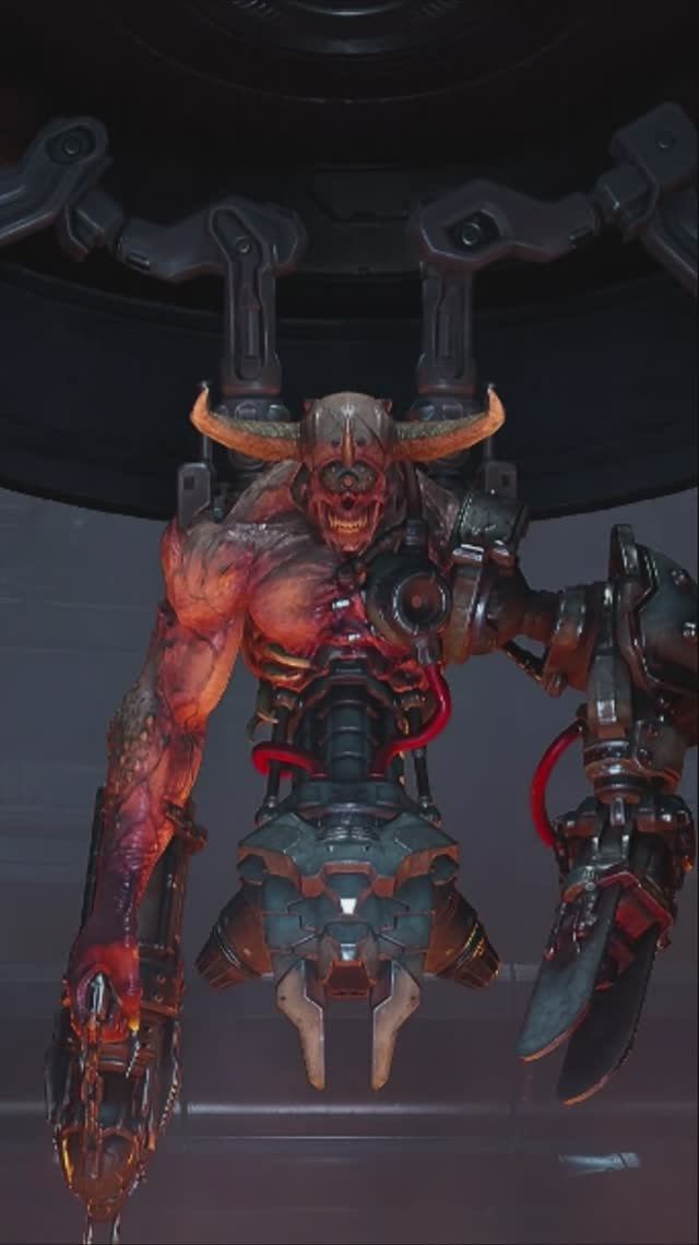 DooM Eternal Жрец натравил на Палача охотника Рока смотреть онлайн