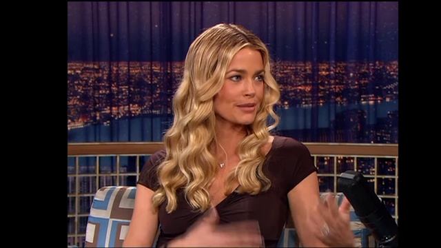 Дениз Ричардс на съёмках для Playboy | «Поздний вечер с Конаном О’Брайеном» смотреть онлайн