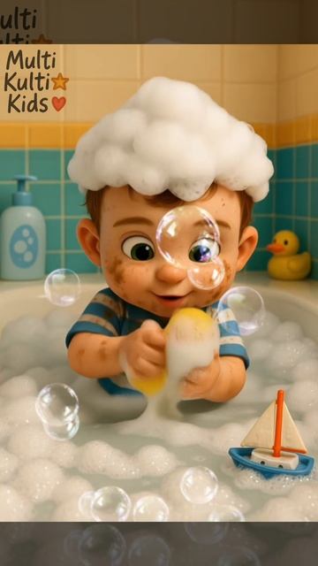 Купаться — это весело! 🛁 Песенка для малышей 💦 смотреть онлайн