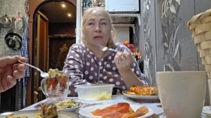 СЕМЕЙНЫЙ ОБЕД! ЖЕНЯ ГОТОВИЛ САМ!