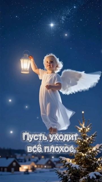 ✨С Рождеством Христовым!✨ ❄️Видео-открытка🎄❄️❄️❄️ смотреть онлайн