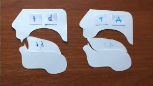 3.3  Звуки [t,d] Произношение английских звуков