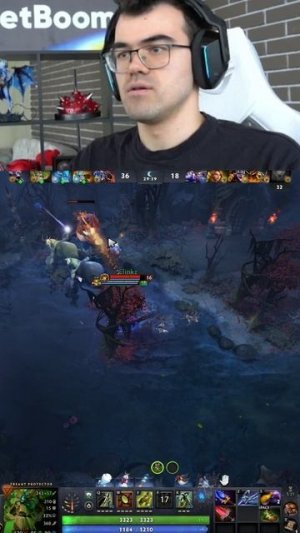 ВЗЯЛ ТРЕНТА в ЛЕС! Враги в ШОКЕ #dota2 #дота2