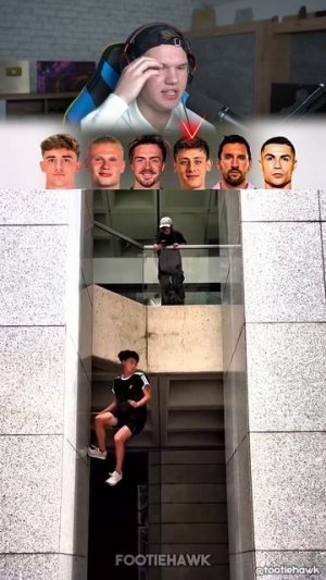 Другие Футболисты Против Последнего Паркурят!😲 #shorts #шортс #паркур #футбол #роналду #трюк #сальт