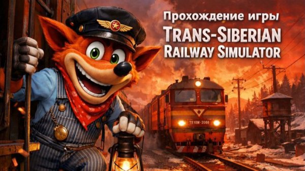 Trans-Siberian Railway Simulator - Полное прохождение #1