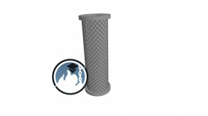 Компас 3D: Ручка рельефная.