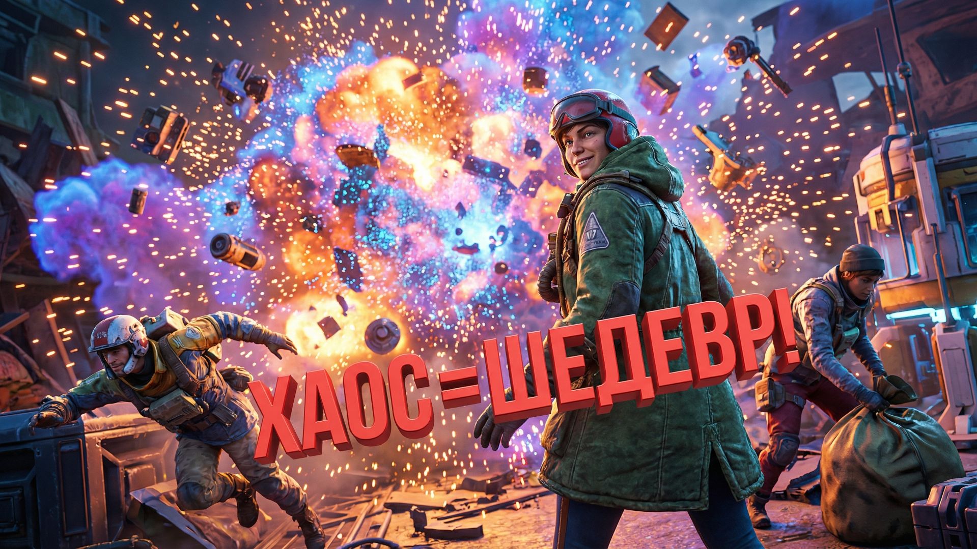 МЫ ПРЕВРАЩАЕМ ХАОС В ШЕДЕВР. Самые зрелищные моменты нашего трио в АРК РЕЙДЕРС. Мы Топ 1 Arc Raiders смотреть онлайн