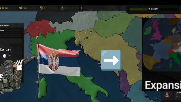 Вернул Югославию в игре Expansion
