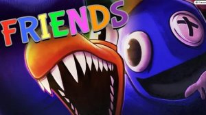 Rainbow Friends CARTOON ANIMATED RAP SONG "Friends" | Rockit Music (Roblox)